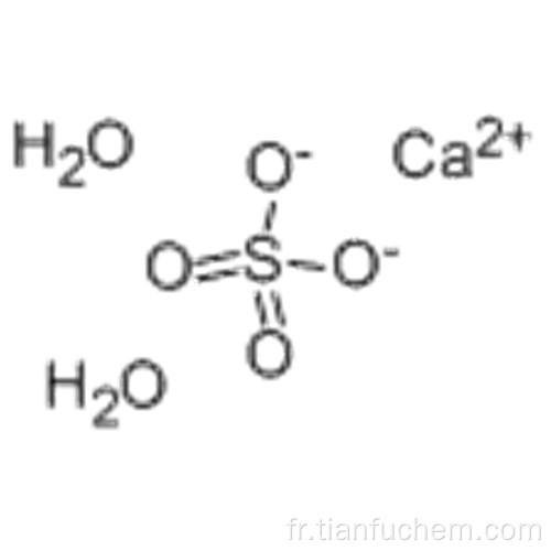 Sulfate de calcium dihydraté CAS 10101-41-4